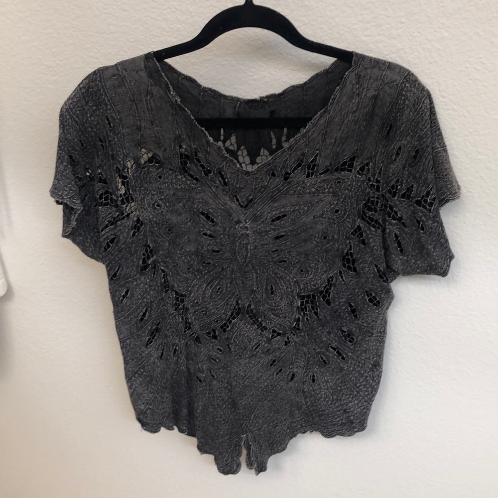 Indah Cut Out Blouse